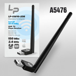 Адаптер беспроводной LP-UW10-2DB с антенной 802.11N (A5476)
