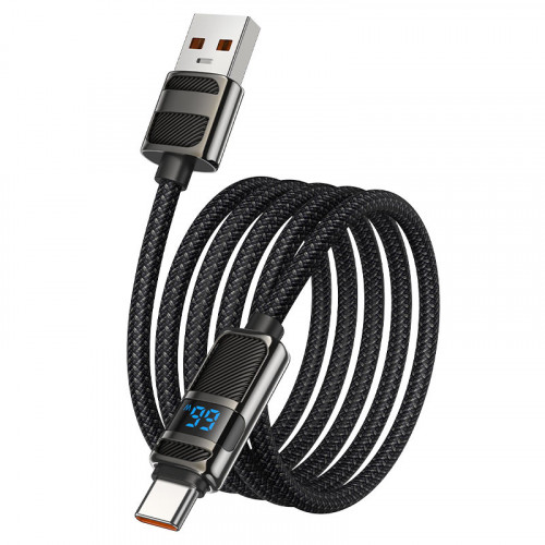 Hoco U137 USB Type-A - USB Type-C (1.2 м, черный)
