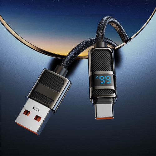 Hoco U137 USB Type-A - USB Type-C (1.2 м, черный)