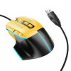 Опт. мышь Hoco GM31 Black/Yellow Игровая