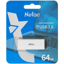 Флеш-накопитель 64GB USB 3.0 Netac U185 с индикатором NT03U185N-064G-30WH