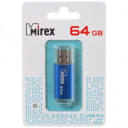 USB флэш-накопитель Mirex UNIT AQUA 64GB 13600-FMUAQU64 13600-FMUAQU64