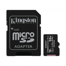 Карта памяти Kingston Canvas Select Plus microSDXC 64GB SDCS2/64GB (с адаптером)