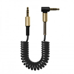 Кабель AUX Ky121 Витой угловой штекер 1,8m