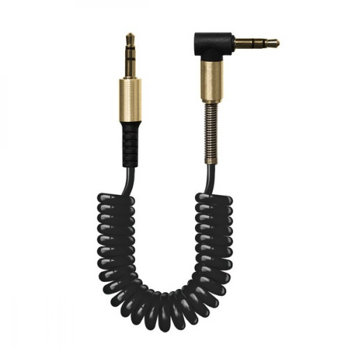 Кабель AUX Ky121 Витой угловой штекер 1,8m