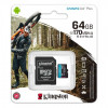 Kingston Canvas Go! Plus microSDXC 128GB (с адаптером)