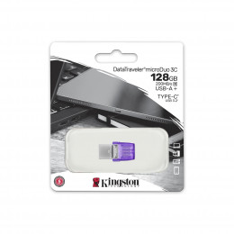 Флэш накопитель DTDUO3CG3/128GB 128GB DataTraveler microDuo 3C, Kingston