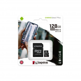 Kingston Canvas Select Plus microSDXC 128GB SDCS2/128GB (с адаптером)