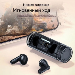 Наушники TWS AWEI T77 (ENC) Black