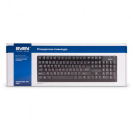 Клавиатура SVEN Standard 301 USB (черный)