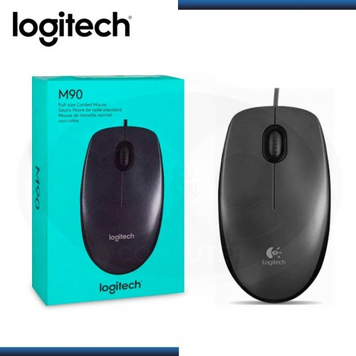 Мышь Logitech M90 Черный (910-001970)