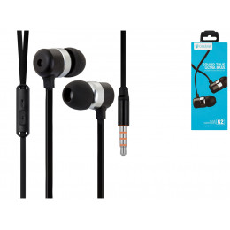 Наушники Celebrat G2 с микрофоном, Black