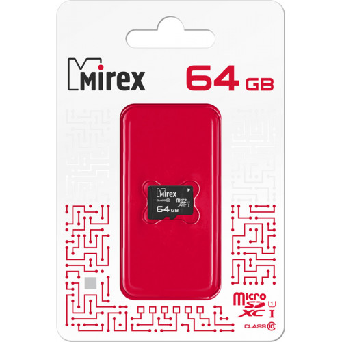 Mirex microSDXC UHS-I (Class 10) 64GB (13612-MC10SD64)