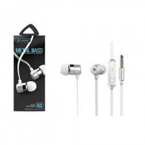 Наушники Celebrat G2 с микрофоном, White