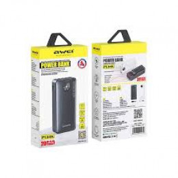 Внешний аккумулятор AWEI P13K 20000 mah (PD+2*USB 22.5w) Black