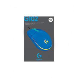 Игровая мышь Logitech G102 Lightsync (синий)