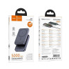 Внешний аккумулятор HOCO J160 (MagSafe) 5000 mah (вход USB-C/IP,выход USB-C) metal gray