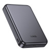 Внешний аккумулятор HOCO J160 (MagSafe) 5000 mah (вход USB-C/IP,выход USB-C) metal gray