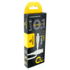 Кабель USB2.0 Cablexpert CCB-USB2-AMCMO1-1MW, AM/Type-C, 3А, QC3.0, Mobile1, 1м, белый, коробка