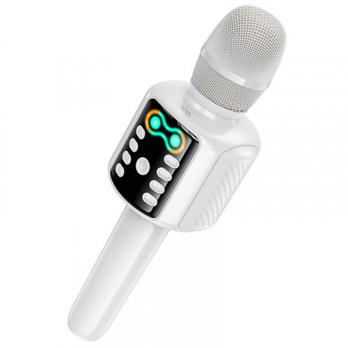 Микрофон беспроводной с колонкой HOCO L24 white