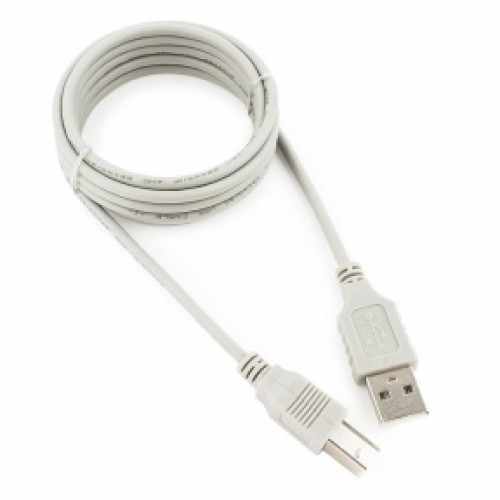 Кабель USB2.0 Cablexpert CC-USB2-AMBM-10-N, AM/BM, медь, 3м, серый, пакет