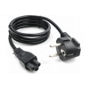 Кабель питания Cablexpert PC-186-ML12-1M, Schuko-C5, 3х0.75мм2, 10А, 1м, черный, пакет