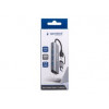 Док-станция Type-C + USB Gembird UHB-D7 5в1: 3хUSB3.1, Type-C, RJ45, кабель 15см, алюминий