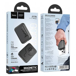 Внешний аккумулятор HOCO J117A (MagSafe) 10000 mah (PD20w) black