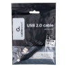 Кабель USB Cablexpert CCP-USB2-AMCM-1M, USB2.0 AM/ USB Type-C, 1м, пакет
