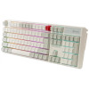 Клавиатура A4Tech Bloody B230N белый USB Multimedia for gamer LED (B230N) каб.:1.8м