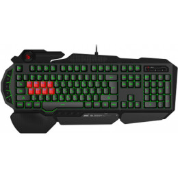 Клавиатура A4Tech Bloody B318 черный USB Multimedia for gamer LED