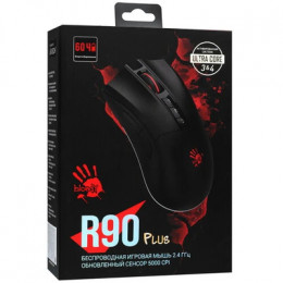 Мышь A4Tech Bloody R90 Plus Naraka белый/рисунок оптическая (5000dpi) беспроводная USB (7but) R90 PLUS NARAKA
