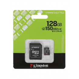 Карта флэш памяти SDCS3/128GB 128GB micro SDXC Canvas Select Plus, Kingston