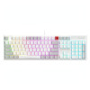 Клавиатура A4Tech Bloody B230N белый USB Multimedia for gamer LED (B230N) каб.:1.8м