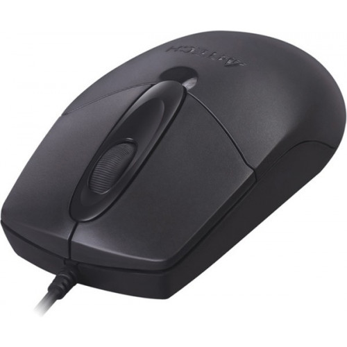 Мышь A4Tech OP-720 черный оптическая (1200dpi) USB (3but) OP-720 USB (BLACK)