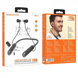 Наушники Borofone BE64 Sports Bluetooth black