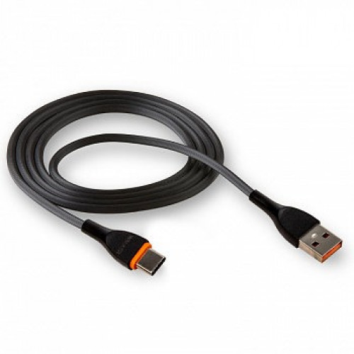 Дата-кабель WALKER C565, USB - Type-C (3.1А), черный