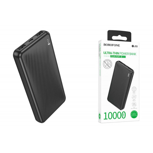 Внешний аккумулятор Borofone BJ55 10000 mAh черный