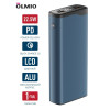Внешний аккумулятор Olmio QL-20, 20 000 mAh, 22.5W, QC 3.0+PD голубой