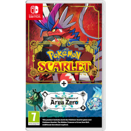 Pokemon Scarlet + The Hidden Treasure of Area Zero [Switch, английская версия] Trade-in / Б.У.