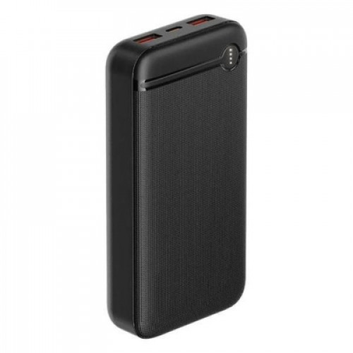 Внешний аккумулятор Olmio P-10, 10 000 mAh, 20W, QC 3.0+PD черный