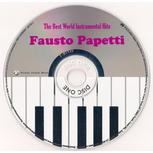 .BEST WORLD INSTRUMENTAL HITS PAPETTI FAUSTO STAR MARK 2CD (Star Mark)