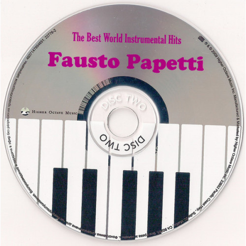 .BEST WORLD INSTRUMENTAL HITS PAPETTI FAUSTO STAR MARK 2CD (Star Mark)