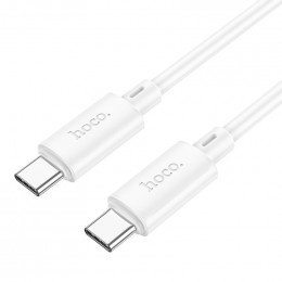 Кабель HOCO X88 Type-C(m) to Type-C(m) , белый (1м, 60W)