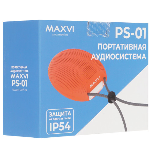 Беспроводная колонка Maxvi PS-01 чёрная