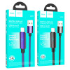 Кабель HOCO U125 USB - iphone, 5A,1.2м, Black (LEDdisplay)