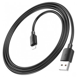 Кабель HOCO X96 USB - iphone , черный (1.0м)