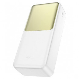 Портативный аккумулятор Hoco J136B, 30000мАч, QC/PD, 3A, с дисплеем, белый