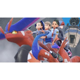 Pokemon Scarlet + The Hidden Treasure of Area Zero [Switch, английская версия] Trade-in / Б.У.