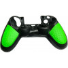 Защитный силиконовый чехол для геймпада Non-Slip Sony Dualshock 4 (Чёрно-зелёный)